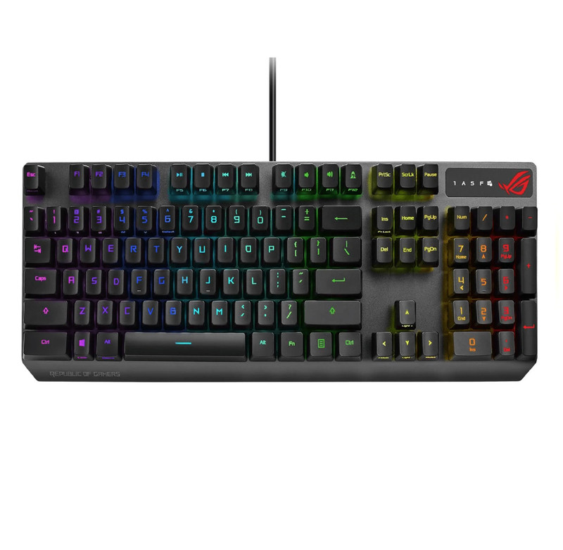 Asus ROG Strix Scope XA05 RX Optical RGB Gaming Keyboard - لوحة مفاتيح